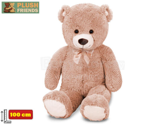 Plush toy  - 02510 - TEDDY BEAR - size 100 cm