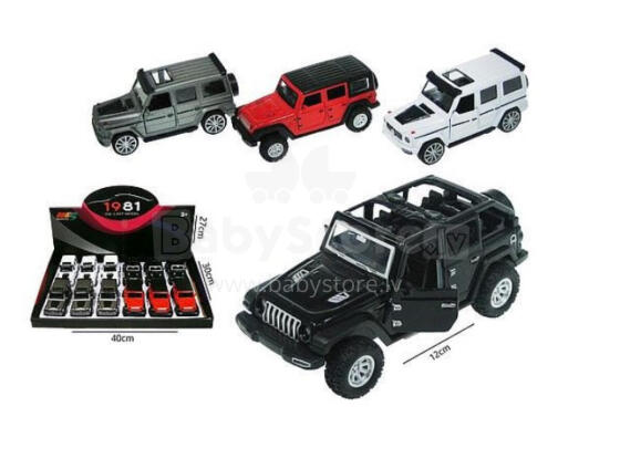 Auto - 48209 - BEZCEĻA - gaisma un skaņa - 12 cm