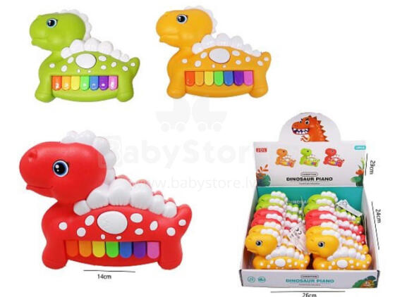 Baby Piano - 50660 - DINO - 14 cm