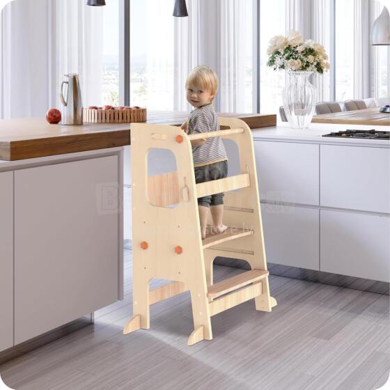 Wooden Learning Tower Art.285123 Natural