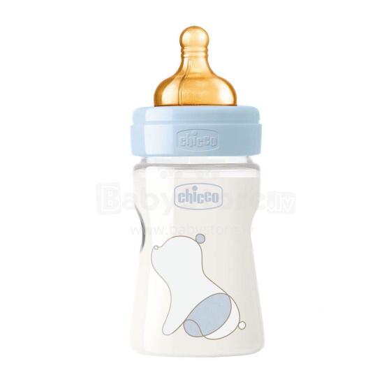 Chicco Original Touch Anticolic Baby Bottle Art.285146 Латексная бутылочка для кормления 150 мл