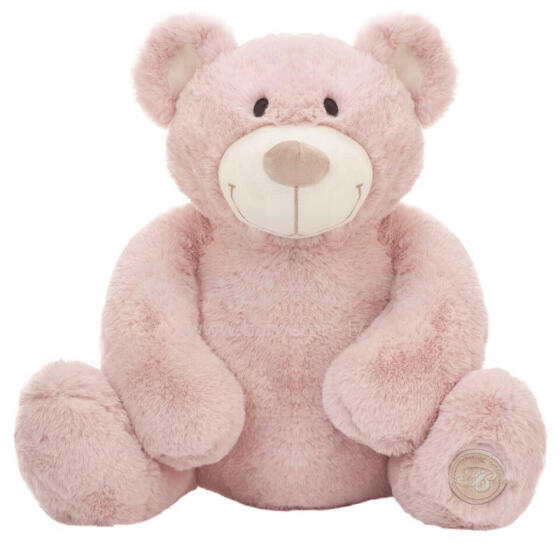 Plush toy - 13974  - TEDDY BEAR - JACOB - PINK - size 25 cm
