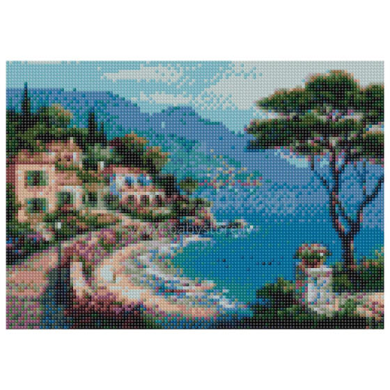 Алмазная мозаика - 48002 - ПЕЙЗАЖ - размер 40x30 см