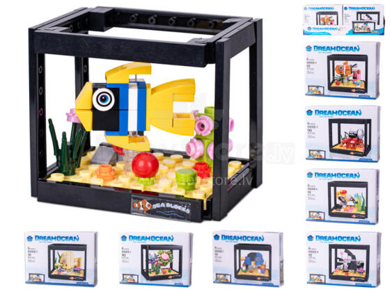 Blocks - 02523 - AQUARIUM - 6 designs