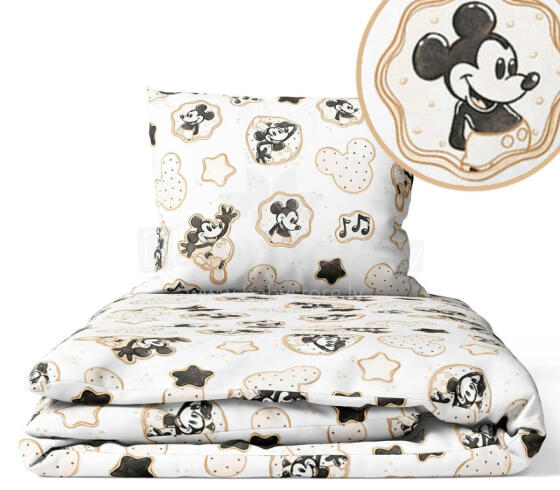 Cover set -  2 pcs - 135x100, 40x60 -  MICKEY MOUSE