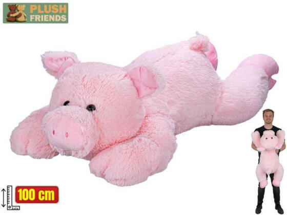 Plush toy - 02657 - PIGGY - size 100 cm