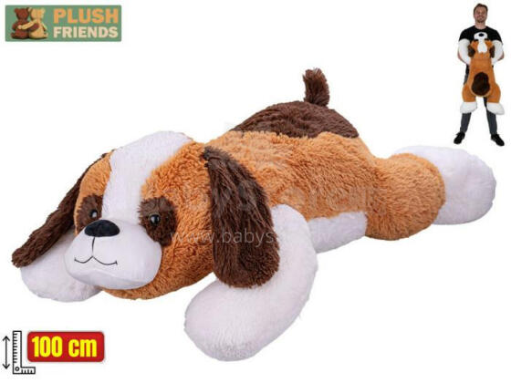 Mīkstā rotaļlieta - 02633 - BERNARDYN - izmērs 100 cm