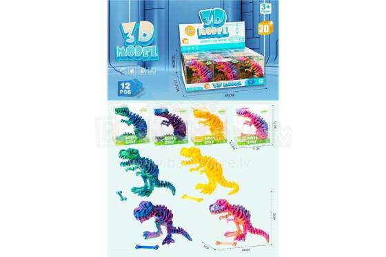 SZKIELET DINOZAURA 3D