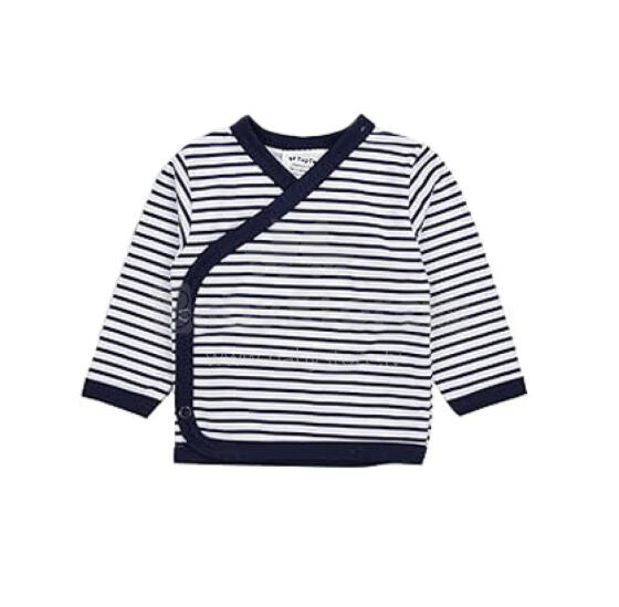 La Bebe™ Long-Sleeved Wrap Shirt for Newborn (1 pc), Art.024678, Size 56, 100% Cotton