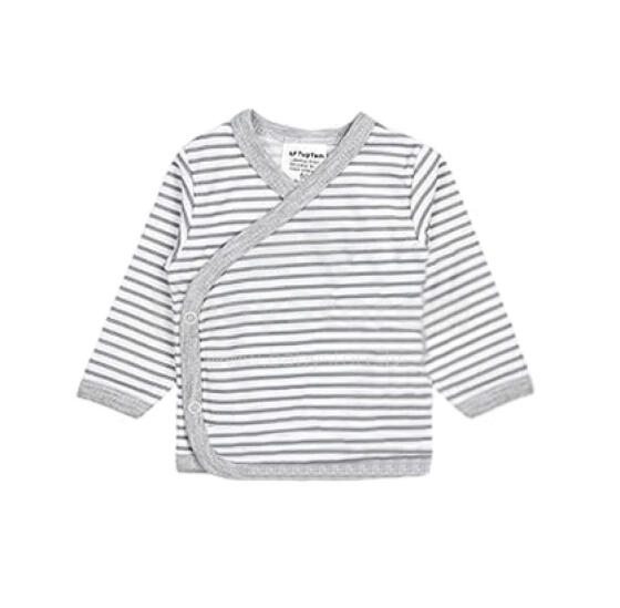 La Bebe™ Распашонка для новорождённого с длинным рукавом (1 шт.), Art.024674, размер 56, 100% хлопок