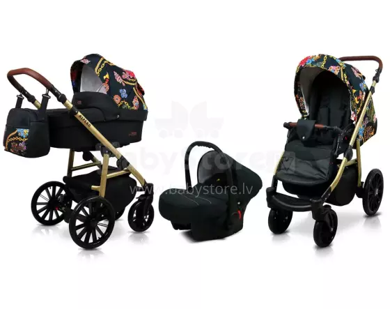 Babylux Aspero Art.286107 Gold Chain Универсальная коляска 3 в 1