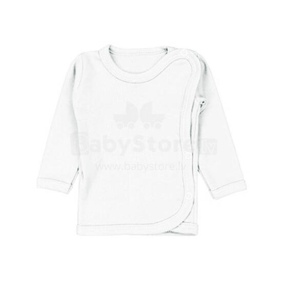 La Bebe™ Krekliņš jaundzimušajam ar garām piedurknēm (1 gab.), Art.024638,  56 izmērs, 100% kokvilna