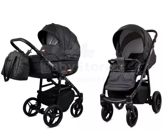 Babylux Axel Art.286123 Carbon Universālie rati/ratiņi 3 in1
