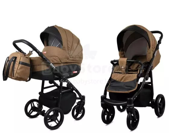 Babylux Axel Art.286124 Chocolate  Универсальная коляска 3 в 1