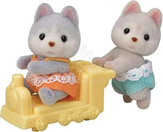 Sylvanian Art.5638  Собачки Хаски- близнецы