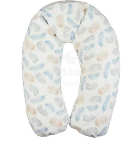 Pillow to feeding - nr. 45 -RELAX COTTON - size 190 cm - FEATHERS