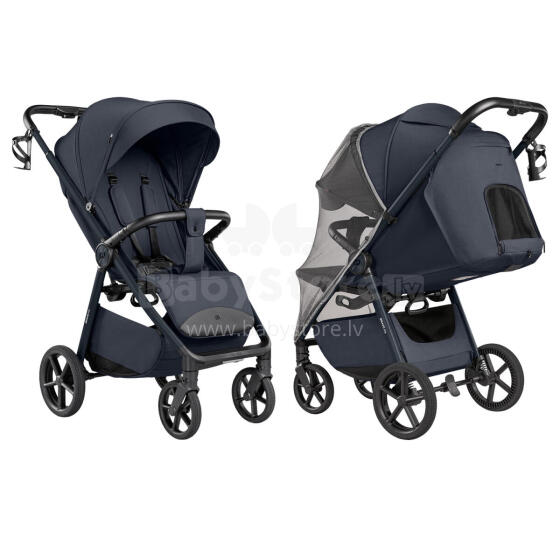 Bērnu rati Carrello Bravo Lite DELUXE CRL-5529 Midnight Blue