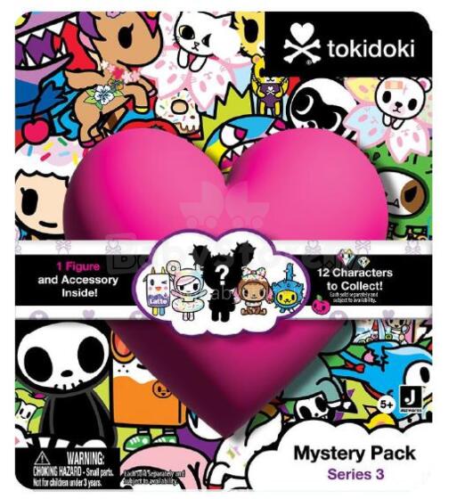 TOKIDOKI figure with accessory, 5 cm