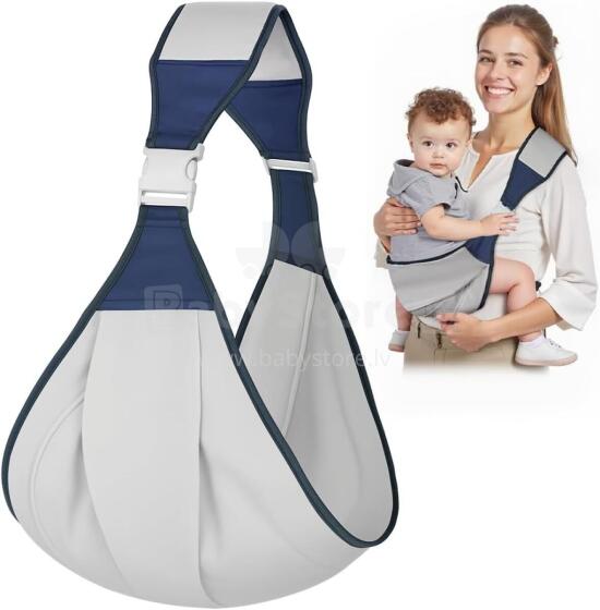 Aoowu Baby Carrier Art.286664 Эргономичная сумка-кенгуру  от 4 до 20 кг