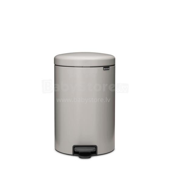 BRABANTIA atkritumu tvertne ar pedāli NewIcon, 20 l, Soft Grey