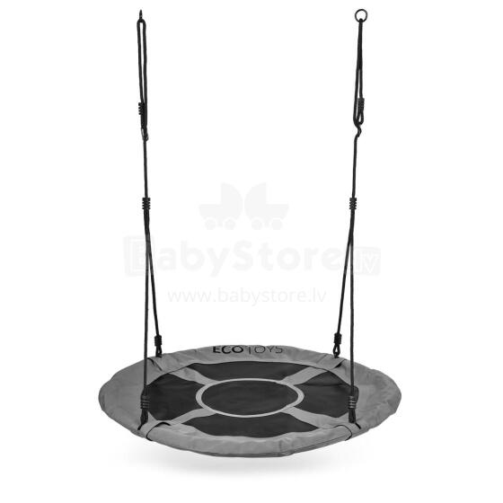 Dārza šūpoles, 100 cm, pelēkas ECOTOYS