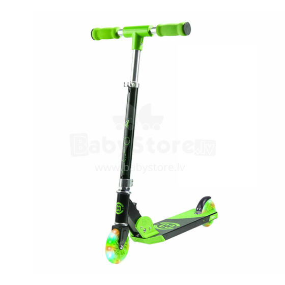 Core Foldy Kids Scooter Art.CRE-FLD-KS-BG Green Двухколесный самокат