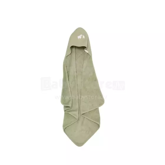 Little Dutch Hooded Towel  Art.TE50695022 Little Farm  Детское Полотенце после купания с капюшоном 75x75см