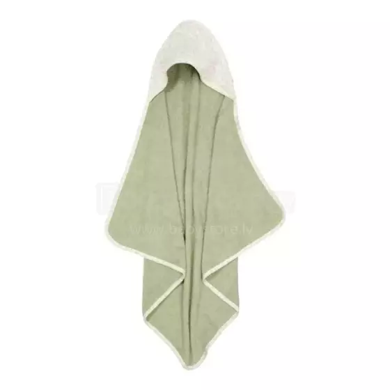 Little Dutch Hooded Towel  Art.TE50614034 Blueberry Leaves Bērnu Dvielis ar kapuci 75x75 cm