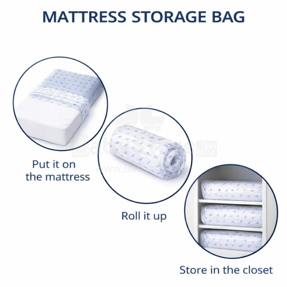 La Bebe™ Matress Storage Bag Art.287279 Полиэтиленовый мешок для хранения матрасов 120х60см