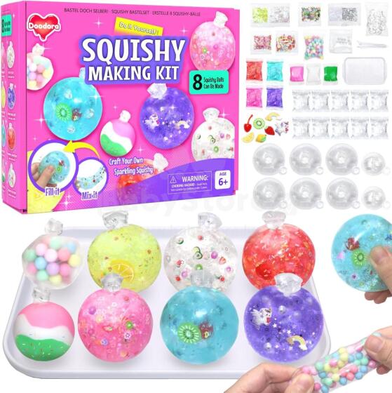 Doodora Squishy DIY Kit Art.287283 Squishy pack refill