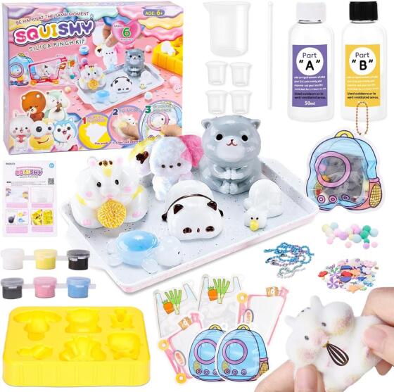 Vbacala Squishy DIY Kit Art.287284 veidošanas stacijas papildinājuma komplekts