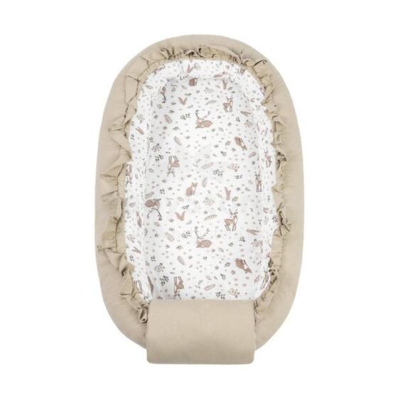 BABY NEST COTTON FOREST BEIGE 80X45