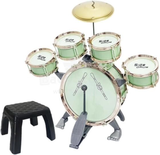 Kidsworld Musical Instrument Drum  Art.287553 Komplekts- mūzikālās bungas