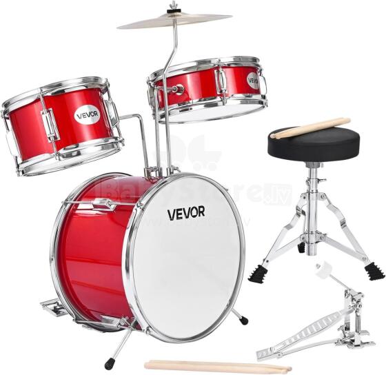 Kidsworld Musical Instrument Drum Kit Art.287557 Komplekts- mūzikālās bungas