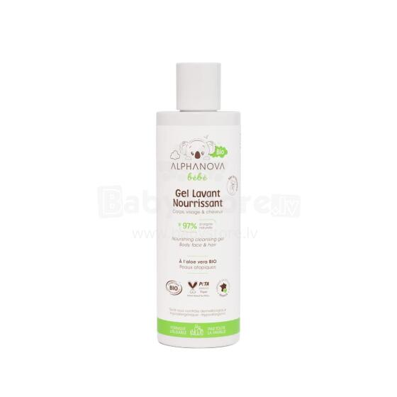Alphanova Bebe Shower Gel Art.287576 Увлажняющий гель для душа  без отдушек для сухой  кожи, 200 мл