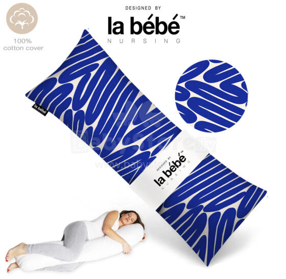La Bebe™ Easy Maternity Pillow Art. 5-172 Wild Life. 135 x 40 cm