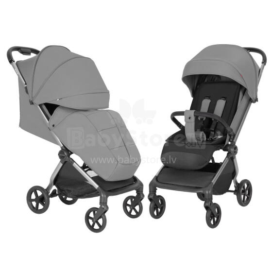 Bērnu ratiņi CARRELLO Atom M 2.0 CRL-5527 Alumīnija pelēks