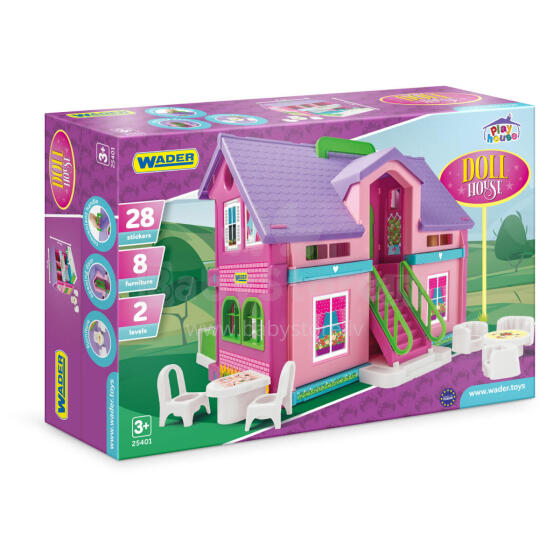 WADER 25401 Play House Dollhouse