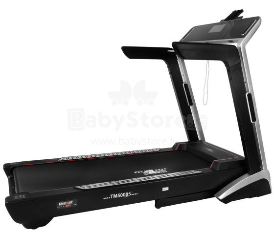 CHRISTOPEIT SPORT skrejceliņš TM 5000S 1-22 km/h, TFT displejs, 35 programmas, bluetooth