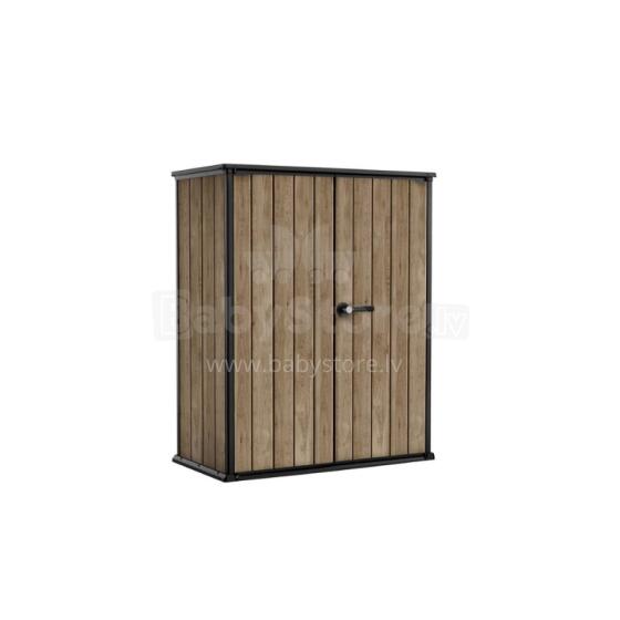 Garden shed Deco Vertical Shed ash wood tone