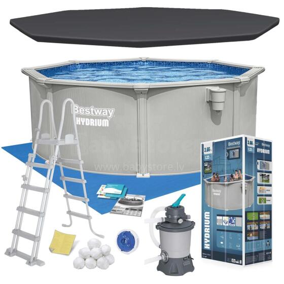 Круглый панельный бассейн 366 x 122 см 13-в-1 Bestway 56574