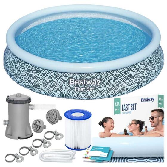 Bestway 57313NN 457 x 84 см 9-в-1 Надземный бассейн