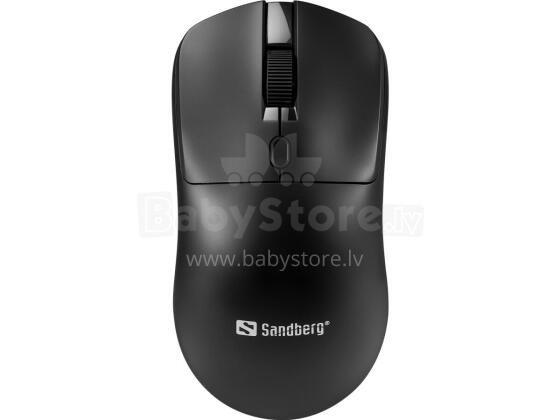 Sandberg 331-04 Wireless Mouse Saver Black, Left+Right, USB-A dongle