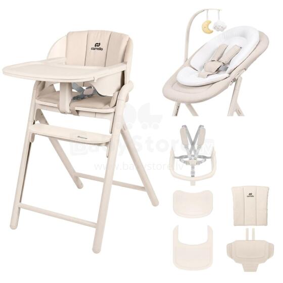 Высокий стул Carrello Tenero CRL-9507 Olympus Бежевый