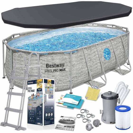 Bestway 56714N 427 x 250 x 100 см 12-в-1 каркасный бассейн