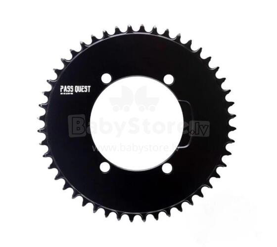 AERO Black 40T 1X Chainring,  110BCD