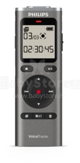 PHILIPS diktafons, 8GB, sudraba