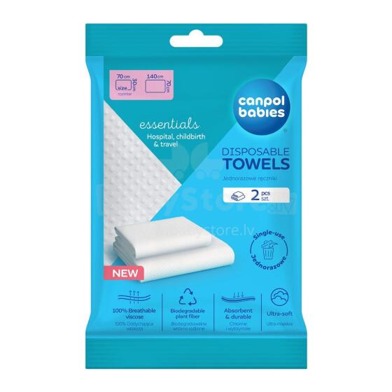 CANPOL 78/025 Disposable Towels - Set of 2