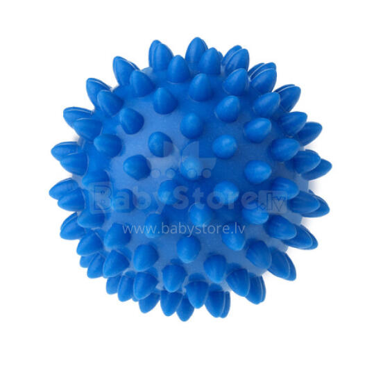 Masāžas bumba-ezītis FIZJO 6,6 cm, blue (849)