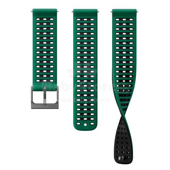 22 ATH9 SILICONE STRAP PINE GREEN S+M